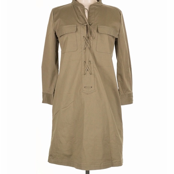 Theory Dresses & Skirts - Theory Jullitah Women's Light Poplin Shirt Mini Dress